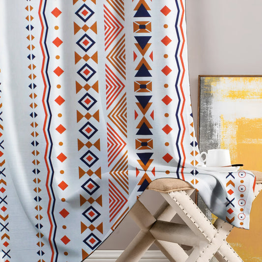 Modern Wall Decor Ideas to Refresh Your Living Room – Featuring Neela Home Cotton Curtains