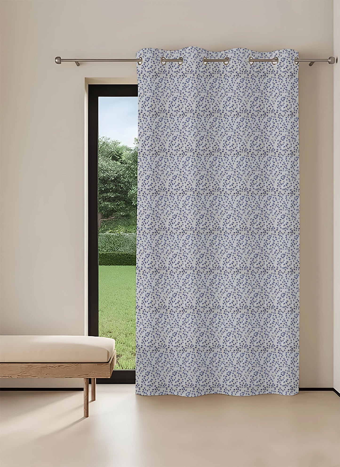 Simmer Collection 5Ft Window Curtain (Pack of 1, 150cm X 115 cm)