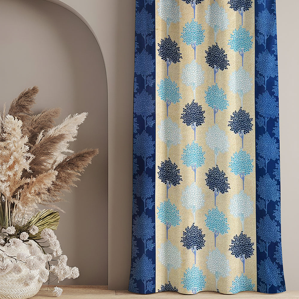 Dzire Print 9Ft Door Curtain (Pack of 1, 274 cm X 115 cm)