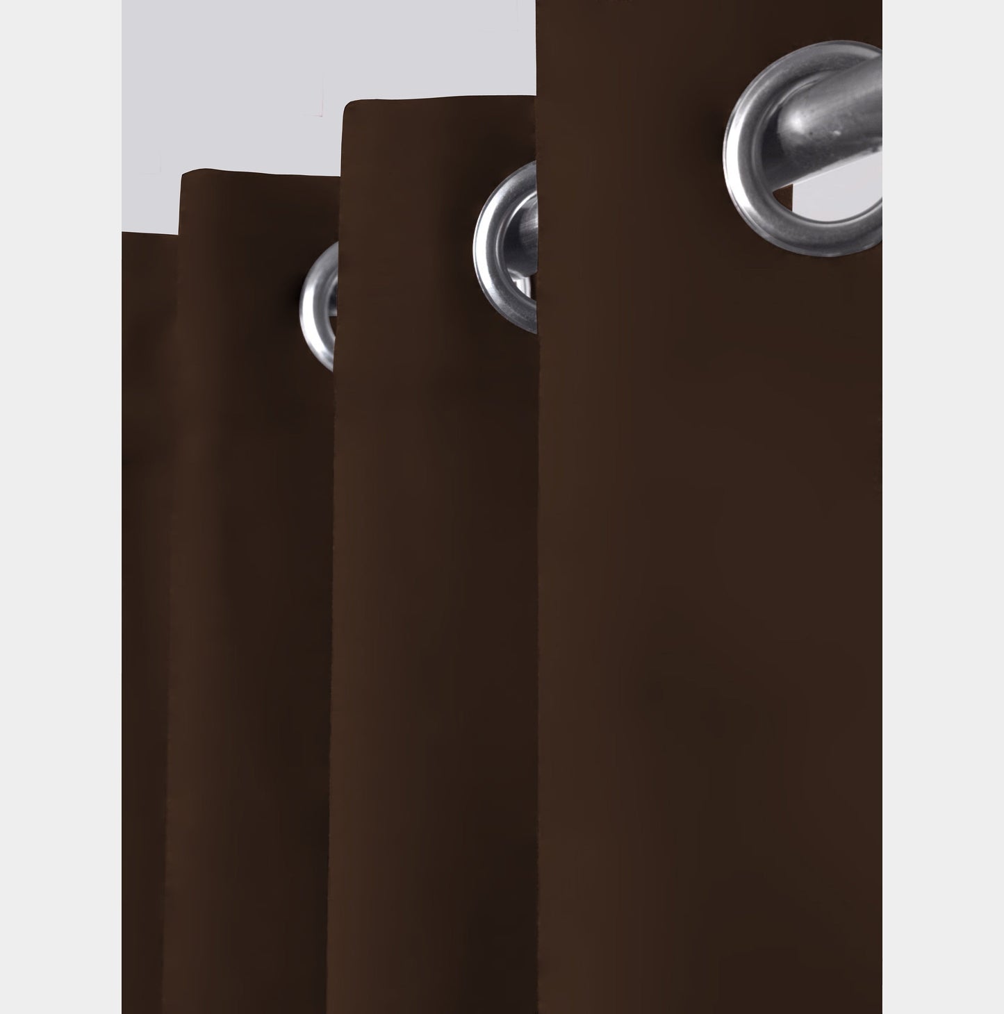 Paris Collection Blackout Curtain Window/Door/Long Door- Coffee (Pack of 1)