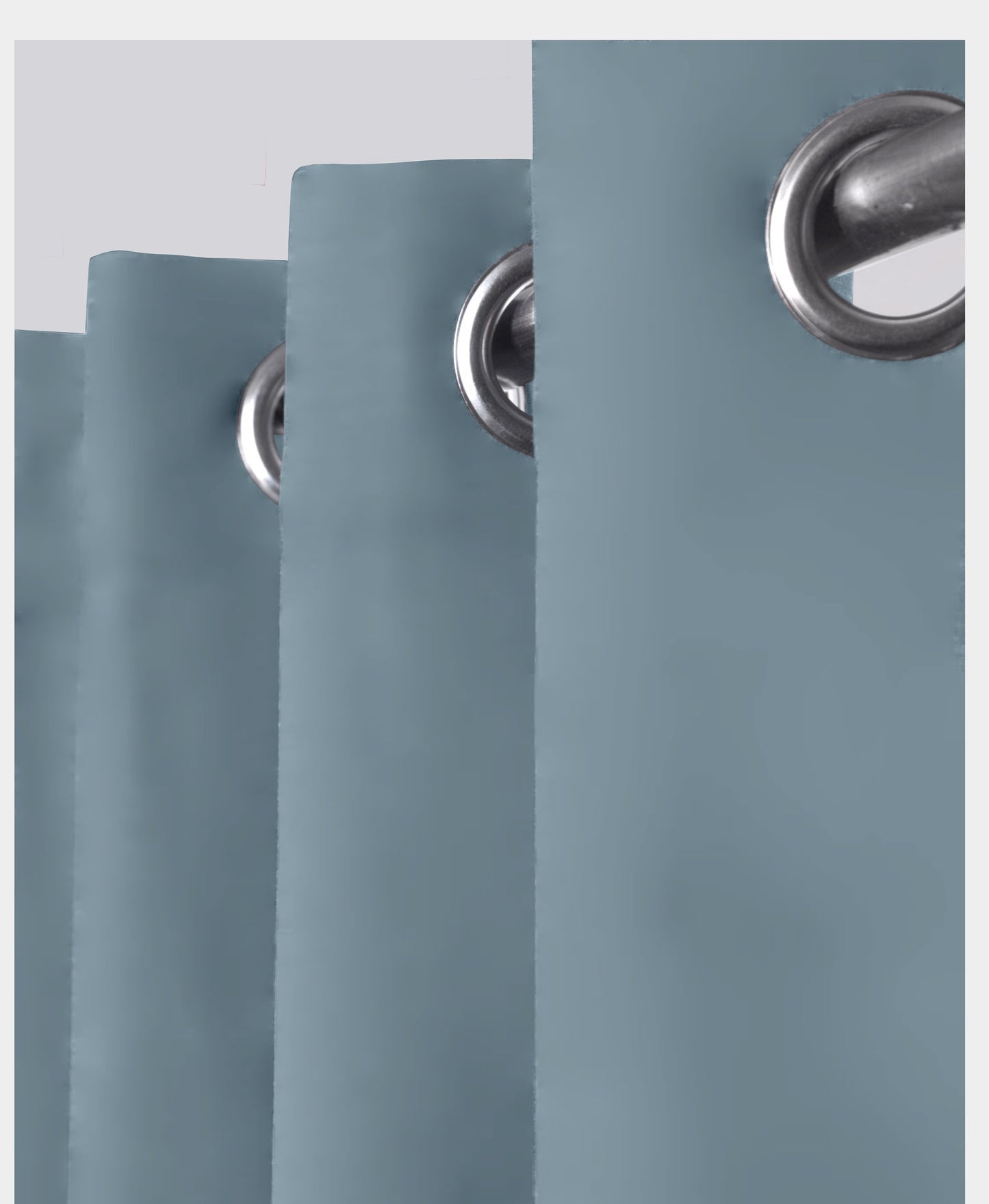 Paris Collection Blackout Curtain Window/Door/Long Door - Grey (Pack of 1)