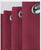 Paris Collection Blackout Curtain Window/Door/Long Door - Maroon (Pack of 1)