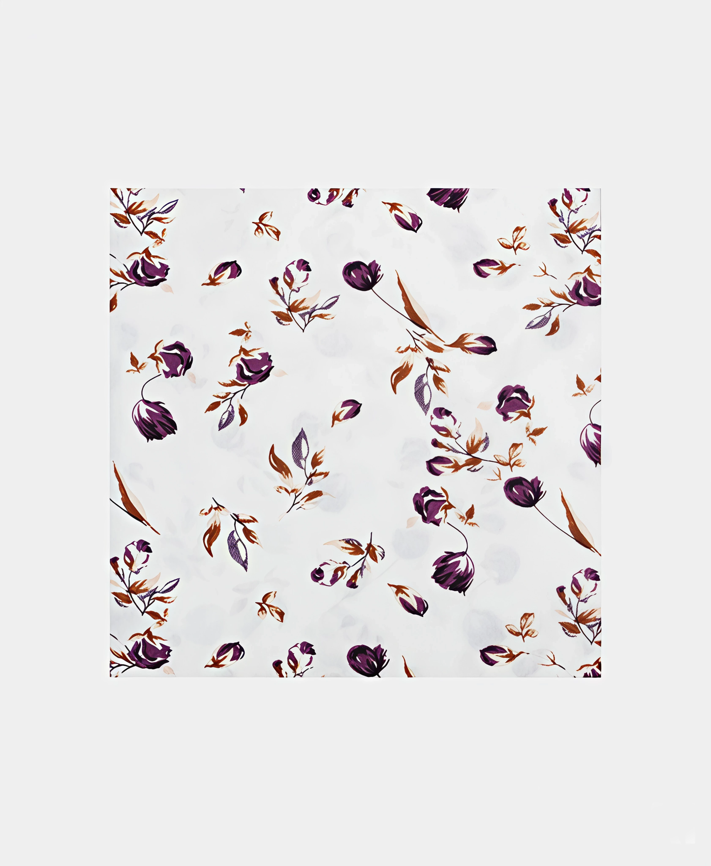 London Collection Cotton Fitted Bedsheet- Rosewood