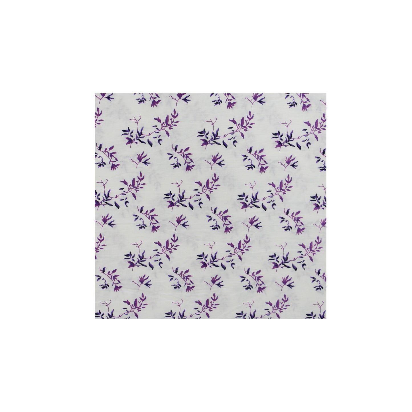 New York Collection Cotton Flat Bedsheet- Purple
