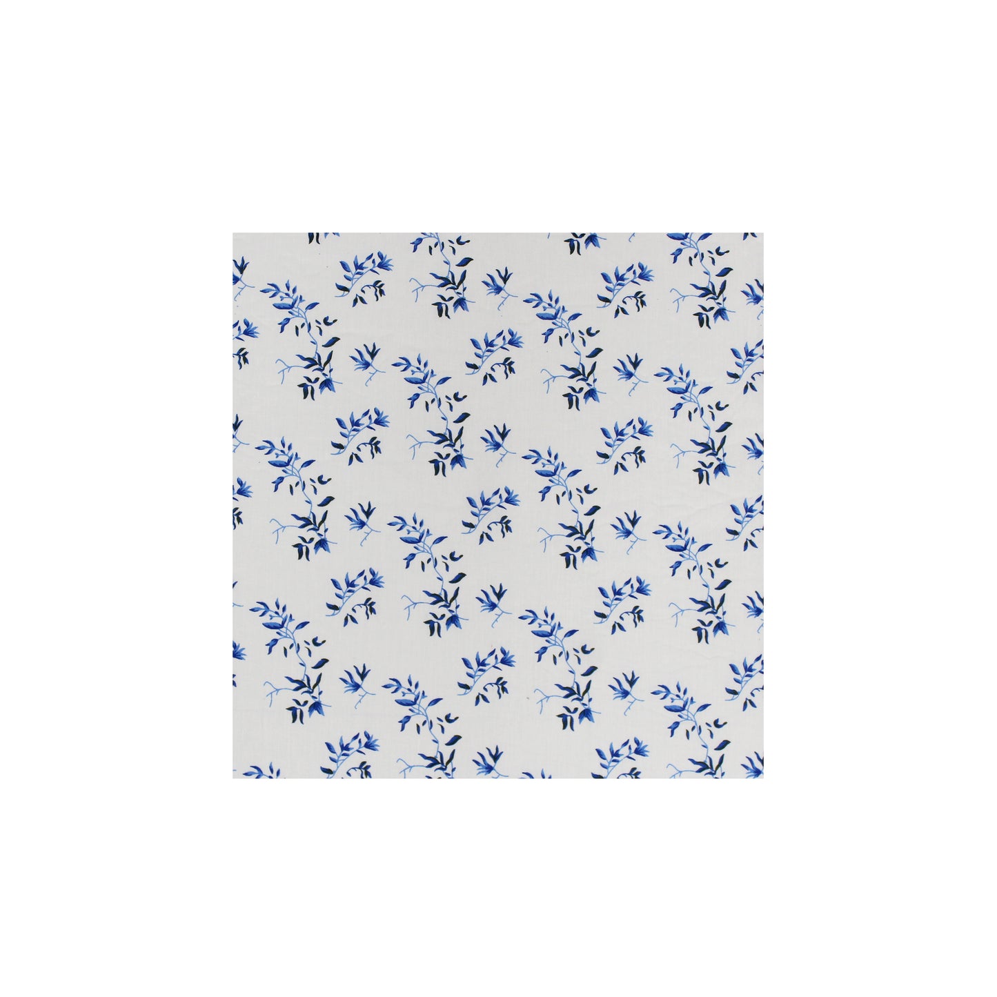 New York Collection Cotton Flat Bedsheet- Blue