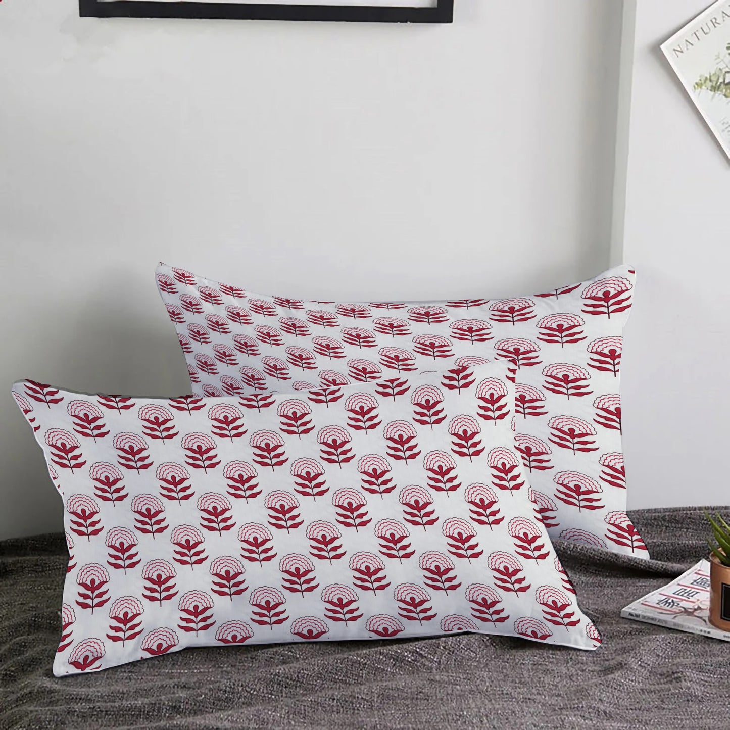 New York Collection Cotton Flat Bedsheet- Pink