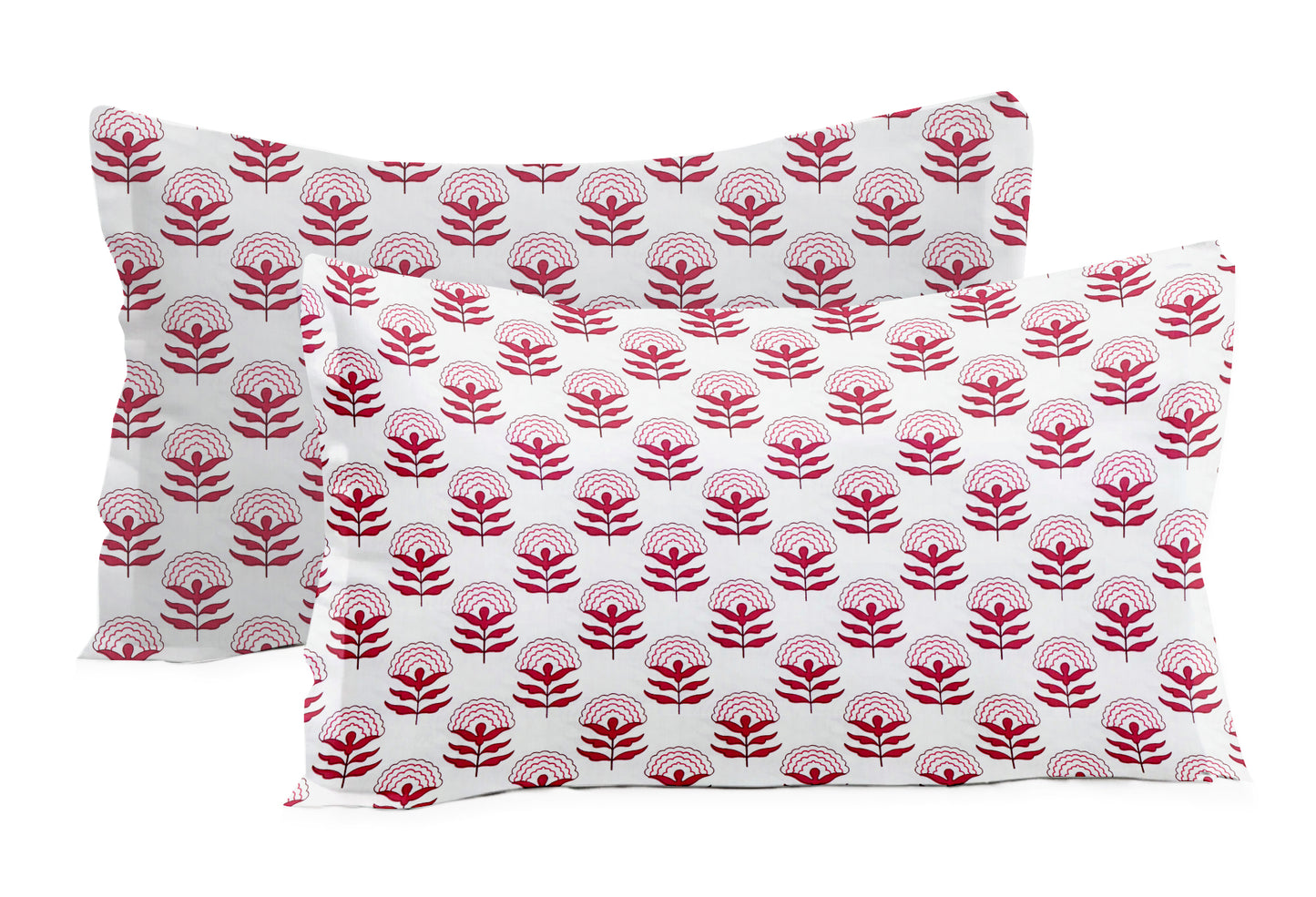 New York Collection Cotton Flat Bedsheet- Pink