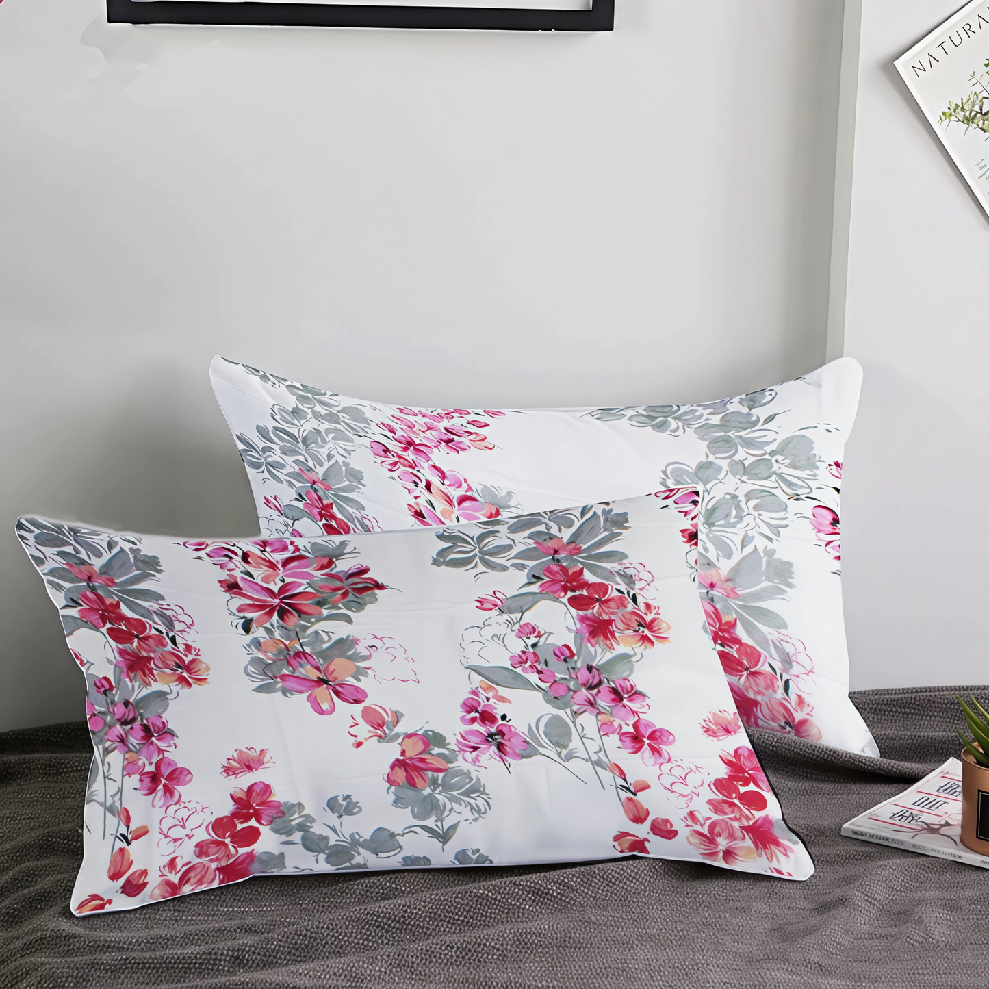 New York Collection 180 TC Fitted Bedsheet- Light Pink