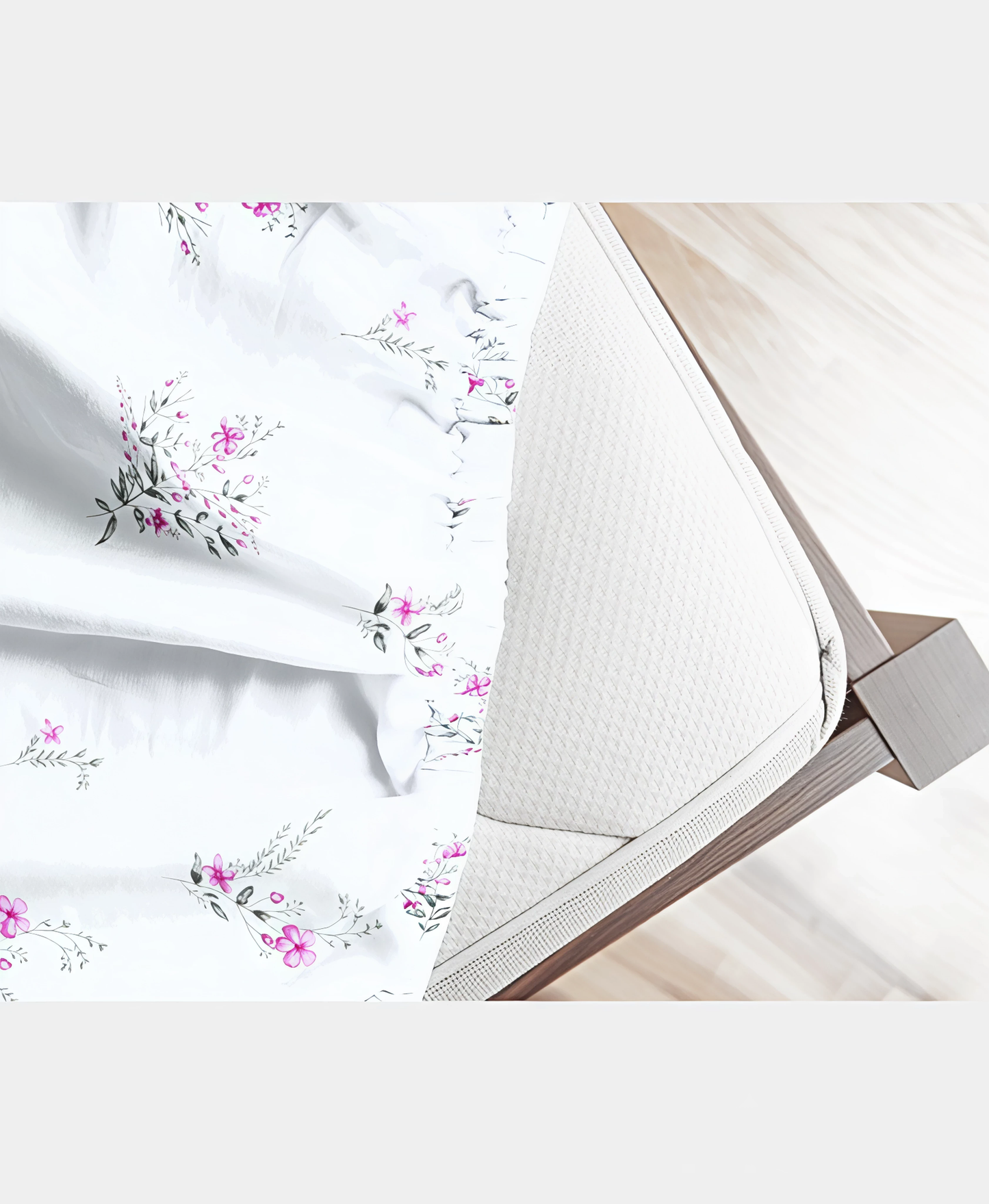London Collection 200 TC Fitted Bedsheet- Pink