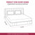 Sydney Collection Cotton Flat Bedsheets - Beige