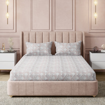 Sydney Collection Cotton Flat Bedsheets - Brown