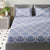 New York Collection Cotton Flat Bedsheet- Grey