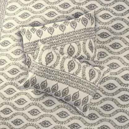Sydney Collection Cotton Flat Bedsheets - Yellow