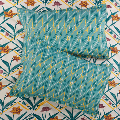 Sydney Collection Cotton Flat Bedsheets - Green