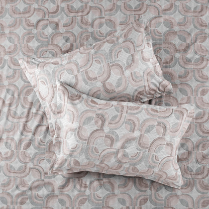Sydney Collection Cotton Flat Bedsheets - Brown