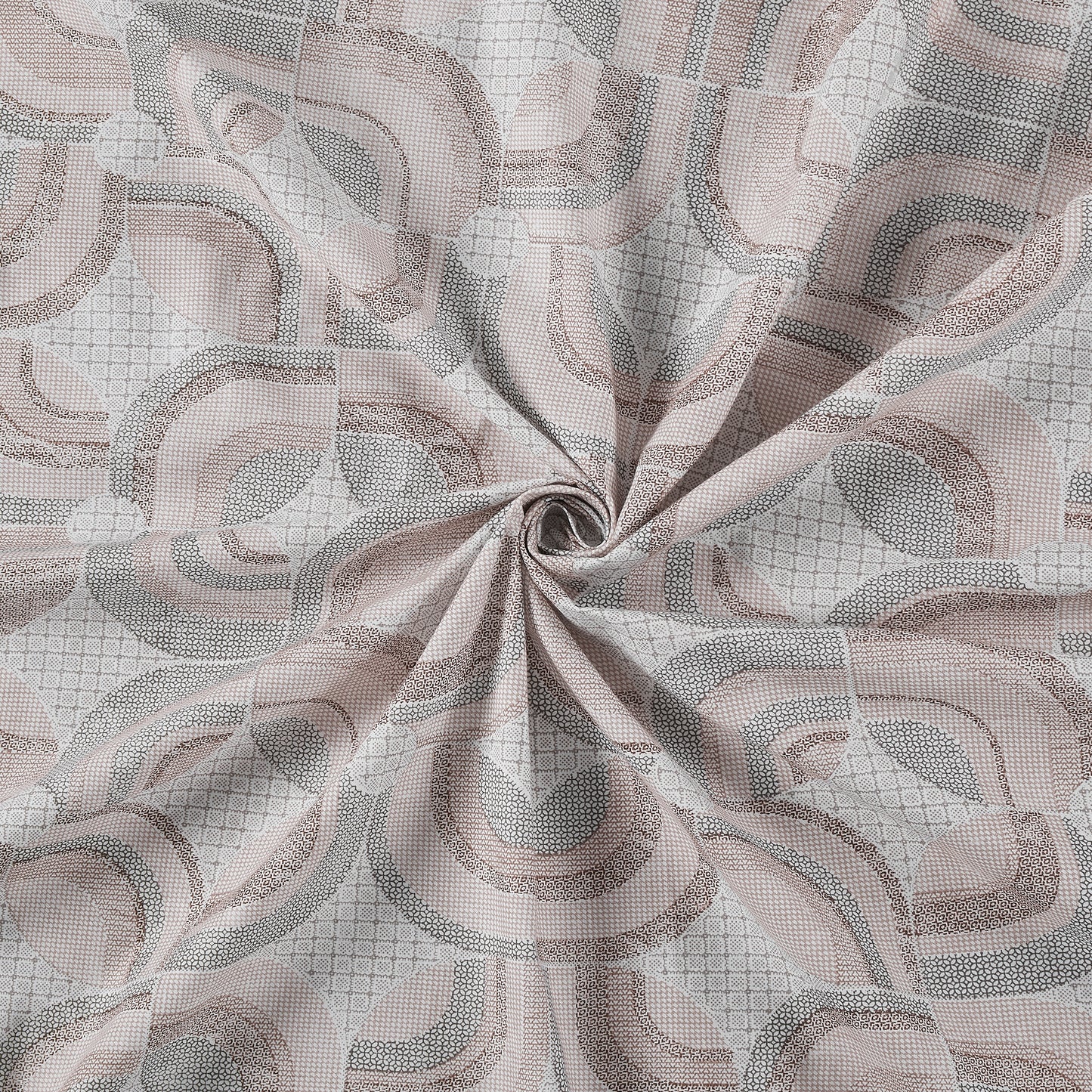 Sydney Collection Cotton Flat Bedsheets - Brown