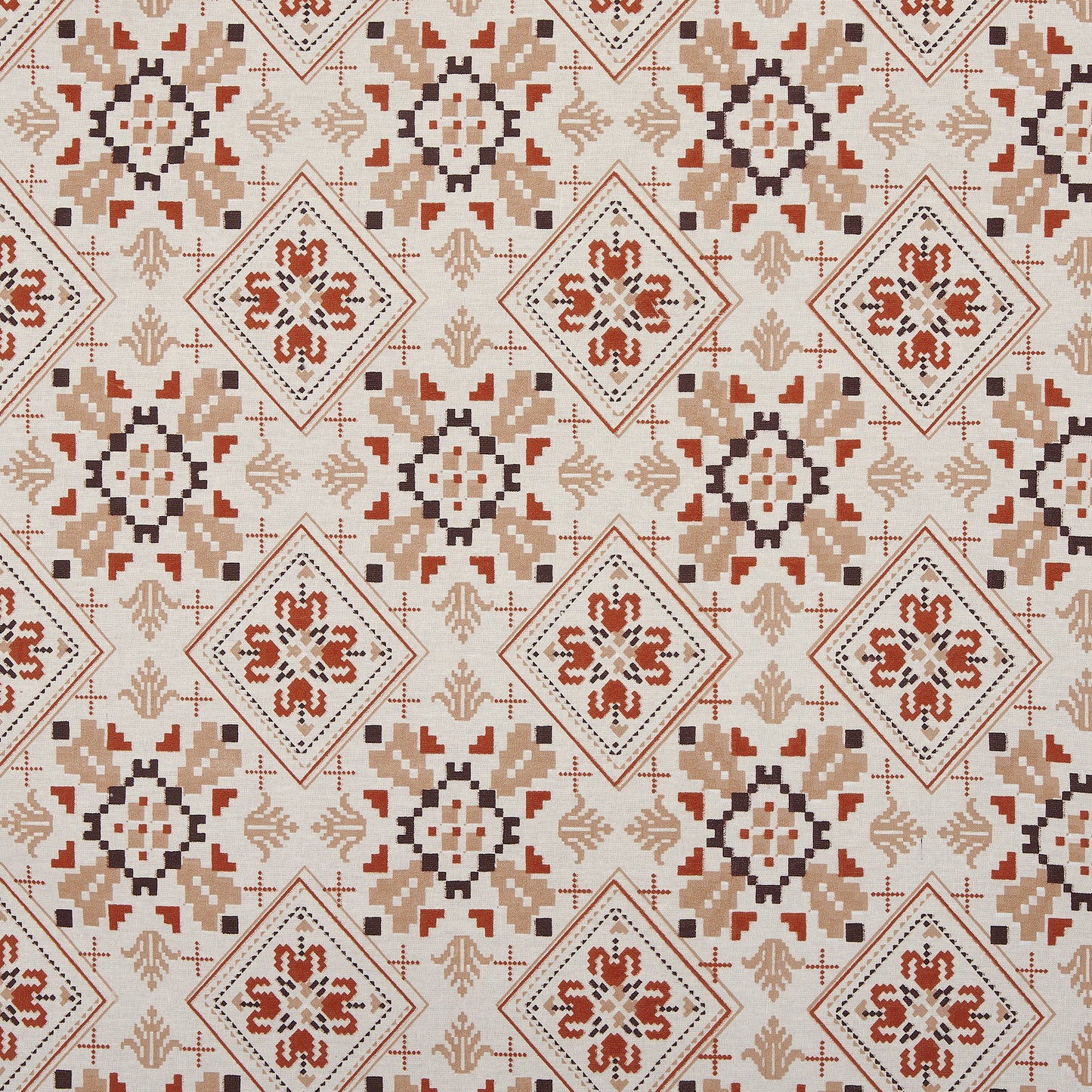Sydney Collection Cotton Flat Bedsheets - Brown
