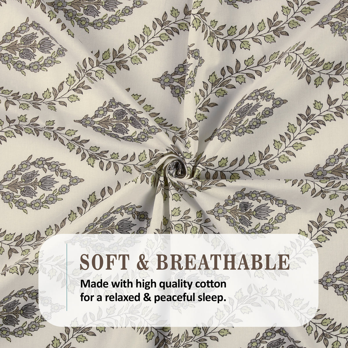Sydney Collection Cotton Flat Bedsheets - Yellow