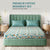 Sydney Collection Cotton Flat Bedsheets - Green