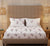 Queen Size Flat Bedsheet AJ 66 (200 TC) with 2 Pillow Covers (244 cm X 222 cm)