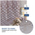 Berlin Collection Pannel Curtain Geometric Print For Window/Door/Long Door - Onion (Pack Of 1)