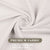 Monaco Collection Waterproof Bathroom Curtain – Off White color Shower Curtain.