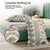 Sydney Collection Cotton Flat Bedsheets - Yellow