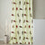 Milan Collection Cotton Curtain with Animal Print for Window/Door/Long Door – Red (Pack of 1)