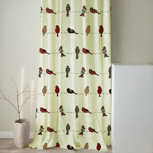 Cotton Collection 7Ft Door Curtain (Pack of 1, 210 cm X 115 cm)