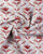 Milan Collection Cotton Curtain with Leaf Print for Window/Door/Long Door – Maroon (Pack of 1)