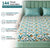Sydney Collection Cotton Flat Bedsheets - Green