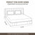 Sydney Collection Cotton Flat Bedsheets - Yellow