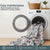 Sydney Collection Cotton Flat Bedsheets - Grey