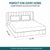 Sydney Collection Cotton Flat Bedsheets - Green