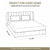 Sydney Collection Cotton Flat Bedsheets - Mustard
