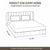 Sydney Collection Cotton Flat Bedsheets - Yellow
