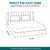 Sydney Collection Cotton Flat Bedsheets - Green