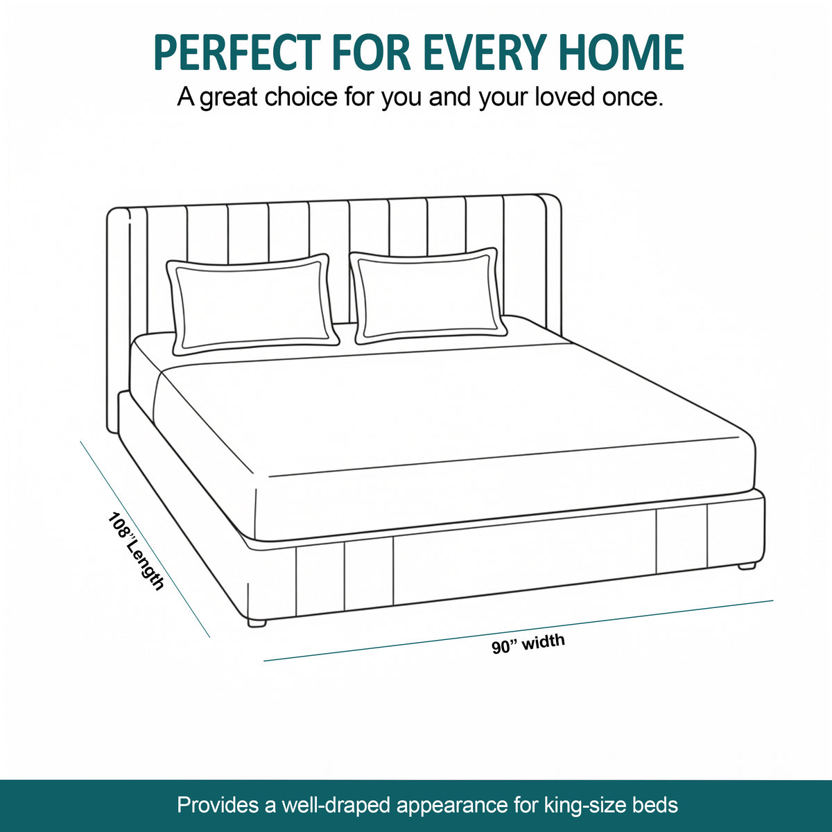 Sydney Collection Cotton Flat Bedsheets - Green