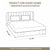 Sydney Collection Cotton Flat Bedsheets - Mustard