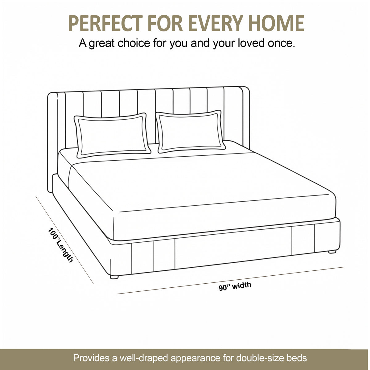 Sydney Collection Cotton Flat Bedsheets - Mustard