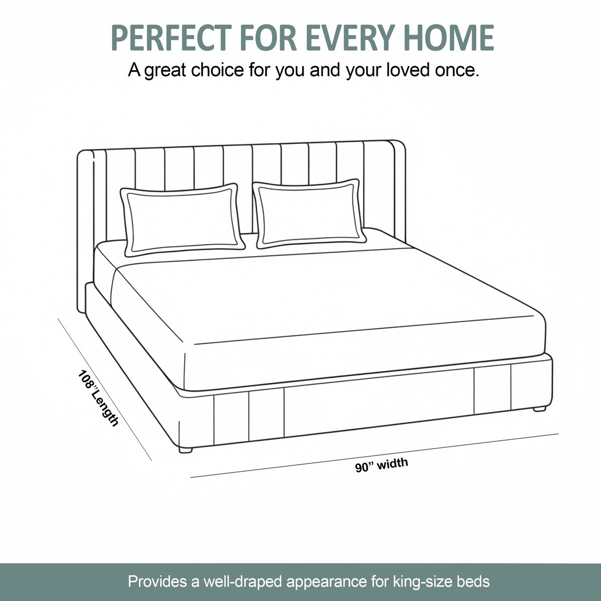 Sydney Collection Cotton Flat Bedsheets - Grey
