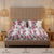 New York Collection Cotton Fitted Bedsheet- Light Pink