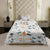 London Collection Cotton Flat Bedsheet- Multi Color