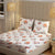 New York Collection Cotton Flat Bedsheet- Maroon