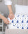 London Collection Cotton Fitted Bedsheet- Dark Blue