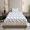 New York Collection 180 TC Flat Bedsheet- Grey