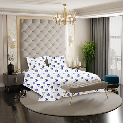 New York Collection 180 TC Flat Bedsheet- Grey