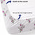 London Collection Cotton Fitted Bedsheet- Pink
