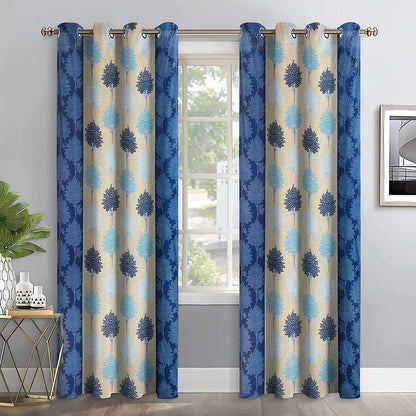 Dzire Print 7Ft Door Curtain (Pack of 1, 210 cm X 115 cm)