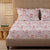 New York Collection Cotton Flat Bedsheet- Pink